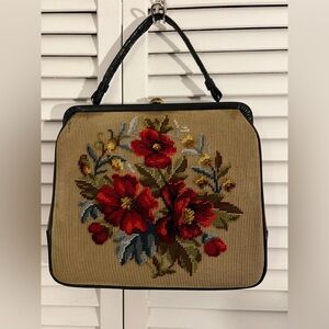 Soure’ NY Vintage Needlepoint Handbag